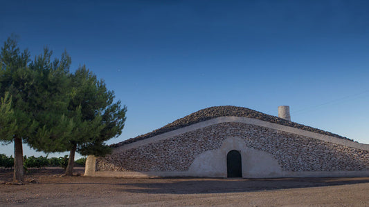 an old crofters cottage at Spanish wine producer Bodegas Verum